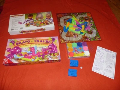 BRAVO TRAUBE TOP neue Knete komplett orig. Würfel Parker Quietsch Quatsch matsch - Bild 1 von 4