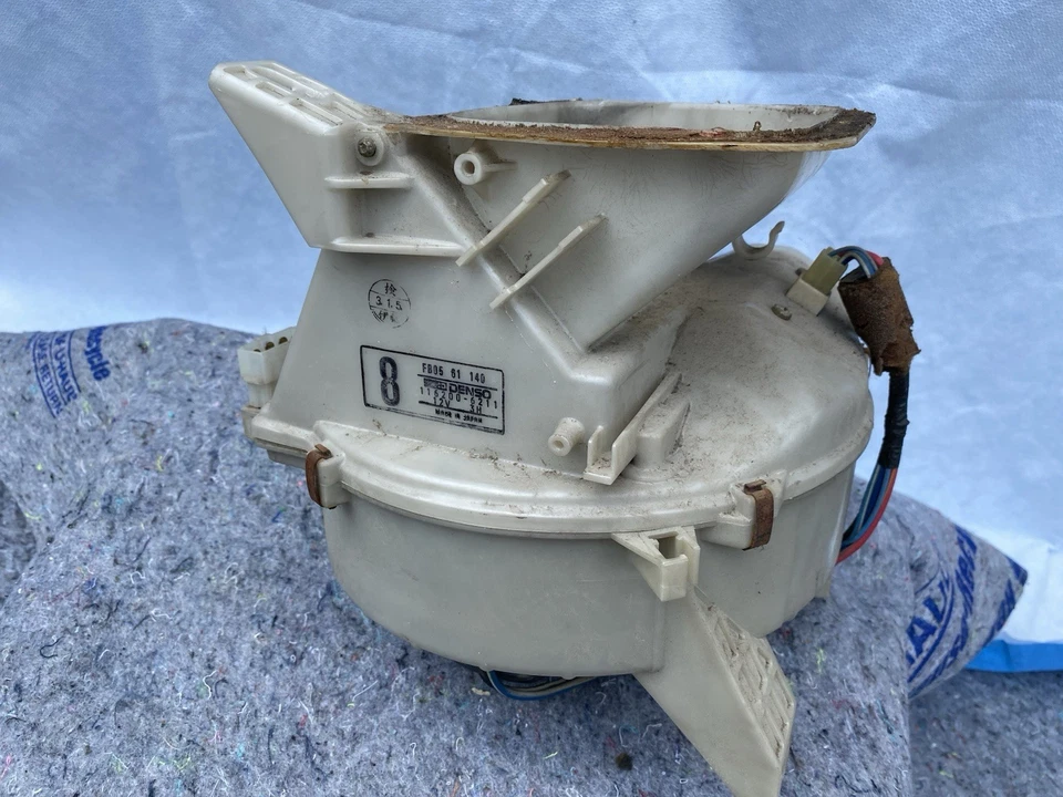 Carcasa soplador motor Mazda FC RX-7 con resistencia OEM probado funcionando Foto 3 de 4