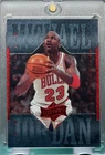MICHAEL JORDAN RARE HOLO REFRACTOR FOIL SPORTS CARD BULLS MINT GOAT