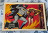 1966 Topps Batman, England Print, Black Bat on Pink back, #