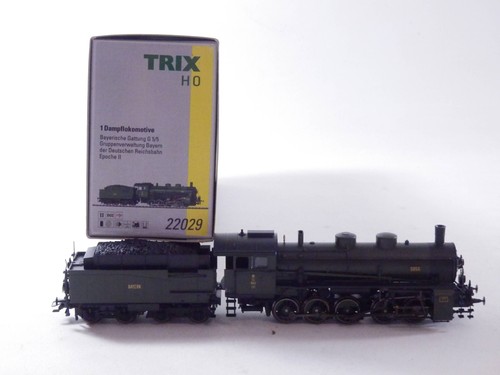 »TRIX 22029 H0 DCC MFX SOUND · DAMPFLOK G/5 DER K.BAY.STS.B · OVP« | Condition: Gebraucht
