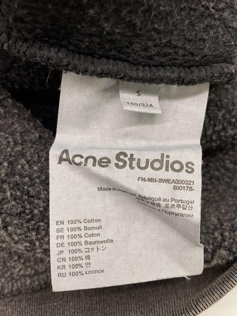 Acne Studios Parka S Cotton Gray Hooded Sweatshirt image 5
