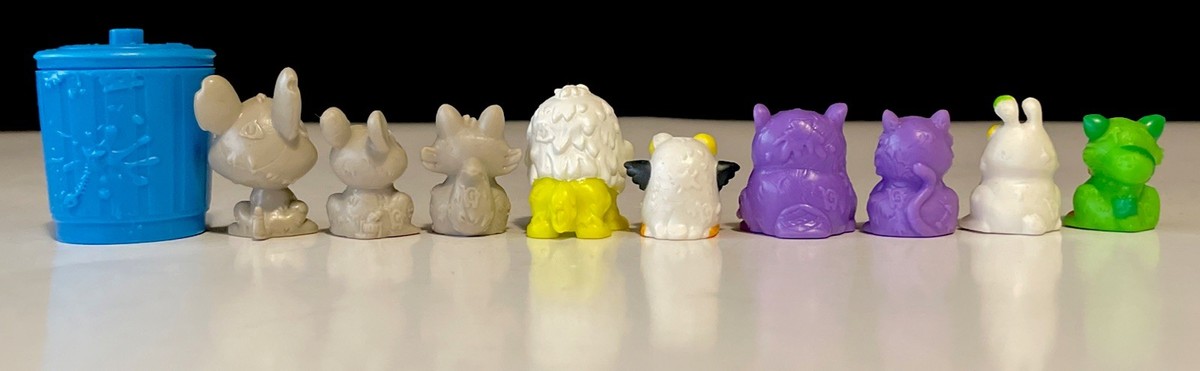 SPECIAL EDITION! The Grossery Gang VILE VERMIN 9 Figures W/Trash