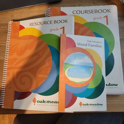 Oak Meadow Grade 1 Course Book & Resource Book curriculum homeschool