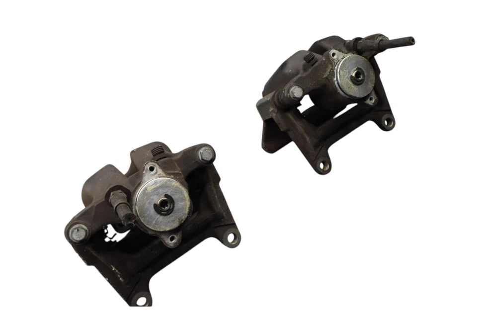 05-11 Bentley Continental Rear Left And Right Side Brake Calipers Black Oem - Image 4 of 4