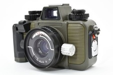  N MINT   Nikon Nikonos V Olive Green Camera UW 35mm F/2.5 Lens Japan