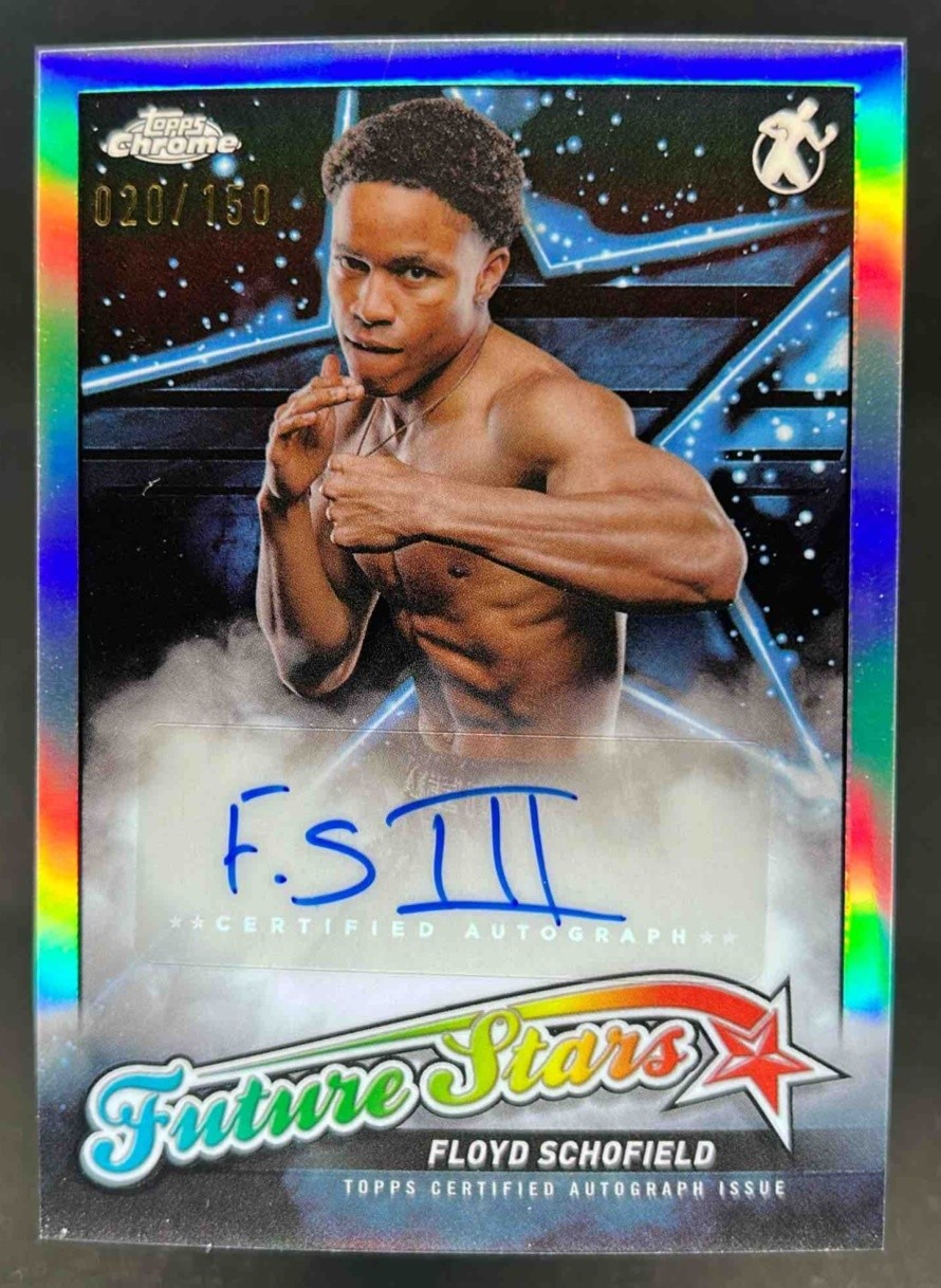 2024 Topps Chrome Floyd Schofield Future Stars Auto #20/150