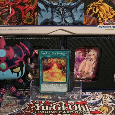Feuerkönig Himmelsbrennen Super Rare SR14-DE025 Yu-Gi-Oh!