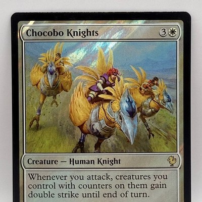 Chocobo Knights 0012 Rare Surge Foil Final Fantasy MTG Card 2025