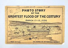 1936 Photo Story Of Greatest Flood Of Century, Pittsburgh, Pennsylvania