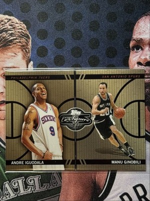 2008-09 Topps Co-Signers Changing Faces Gold Andre Iguodala 129/199 Philadelphia