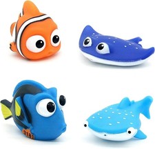 Kid Shower Toy Baby Bath Squirt Toys,Shark Bathtub Water Toys,4pcs Toddlers