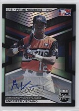 2023 Elite Extra Edition Prime Numbers A Signatures Andrifer Vizcaino Auto v1x