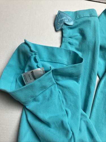 KINDERSTRUMPFHOSE STRUMPFHOSE Legging Fusslos Helles Grün Fein Gr. 134 146 Yi