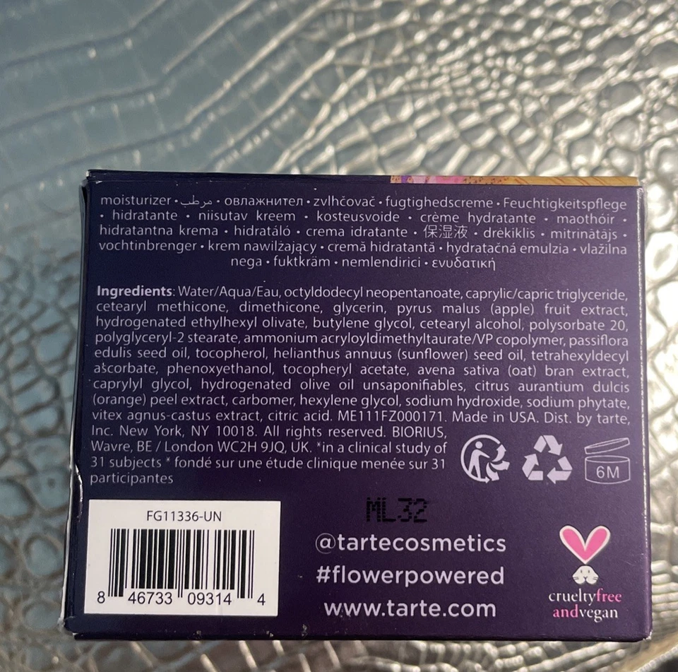 限量版全新带盒 Tarte Maracuja C-更紧保湿霜 45 毫升/1.52 液量盎司。 罕见! — 第 4/4 张图片