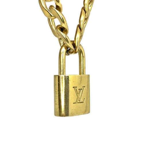 Louis Vuitton Padlock with Chunky Chain Necklace - Picture 4 of 8