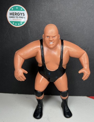 Vintage WWF LJN King Kong Bundy Rubber Wrestler Ac...