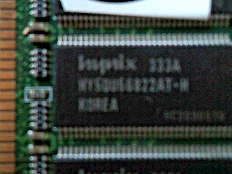 Hynix 1GB LOT 2 X 512MB 184P ECCDDR=S8 DDR266 PC2700 ECC CL2.5 HY5DU56822BT-J - Image 4 of 4