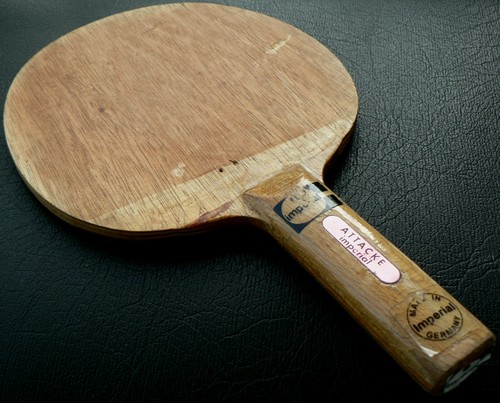 Imperial Table Tennis Wood Attack circa early 1970s Controlled OFF - Picture 12 of 12