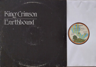 LP   King Crimson   Earthbound   German Original   Island 86 254 ET   1972
