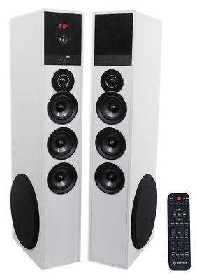 Rockville TM150C Home Theater Buetooth Tower Speakers 10