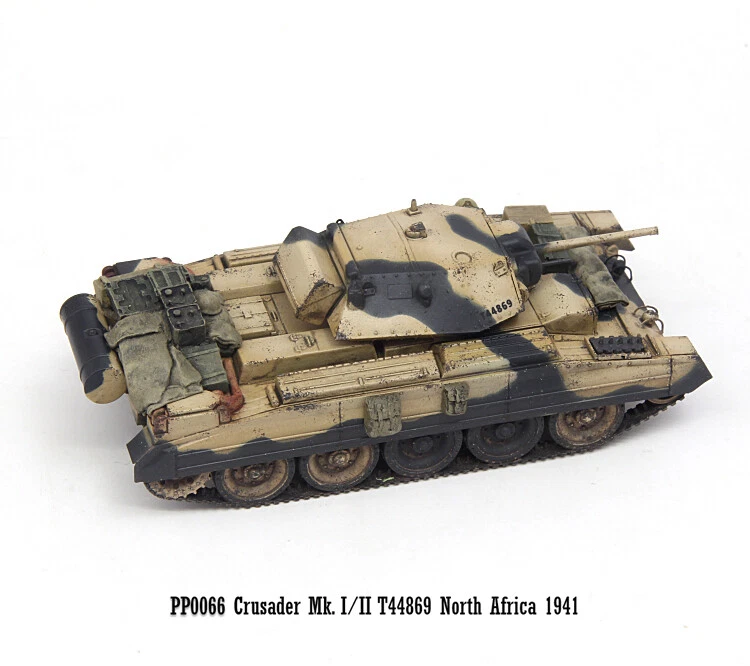 Modelo S 1/72 British Crusader Mk. Modelo acabado I/II T44869 norte de África 1941 Foto 4 de 4