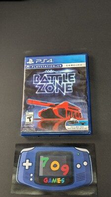 Battle Zone (Sony PlayStation 4, 2016) PSVR PS4