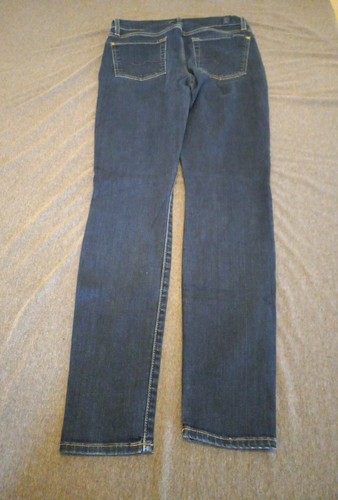 7 For All Mankind The Skinny Jeans Women’s Size 28 Actual 28×28 Dark Wash 066 - Picture 2 of 9