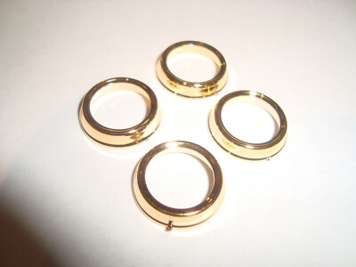 LGB REPLACEMENT GOLD HEADLAMP RING SET OF 4 PIECES BRAND NEW OPEN STOCK!