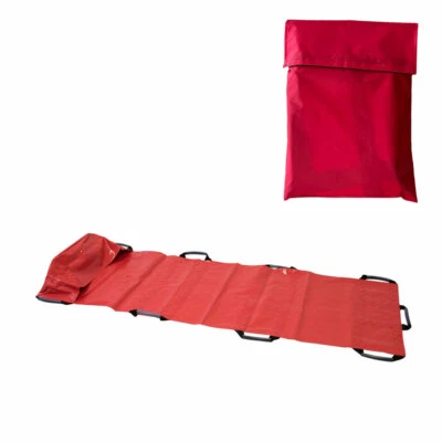 FENOMED Tragetuch Plane DIN EN 1865 mit Fußsack Bergetuch Rettungstuch + Transporttasche