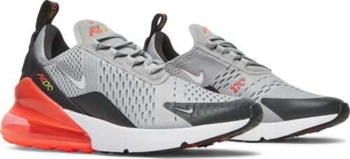 Nike Air Max 270 GS US 7Y / Womens US 8.5 943345 022 Grey Sneakers Shoes NEW ❤️ - Picture 4 of 12