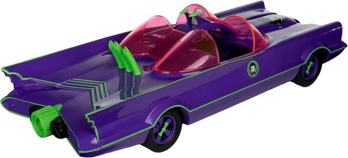 DC Retro Batmobile & the Joker (Batman 66') 2Pk, Gold Label, Amazon Exclusive - Picture 10 of 12