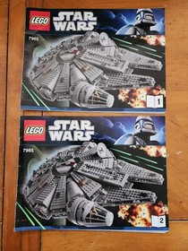 LEGO Star Wars: Millennium Falcon (7965) - Open Box, Manual - No Minifigures