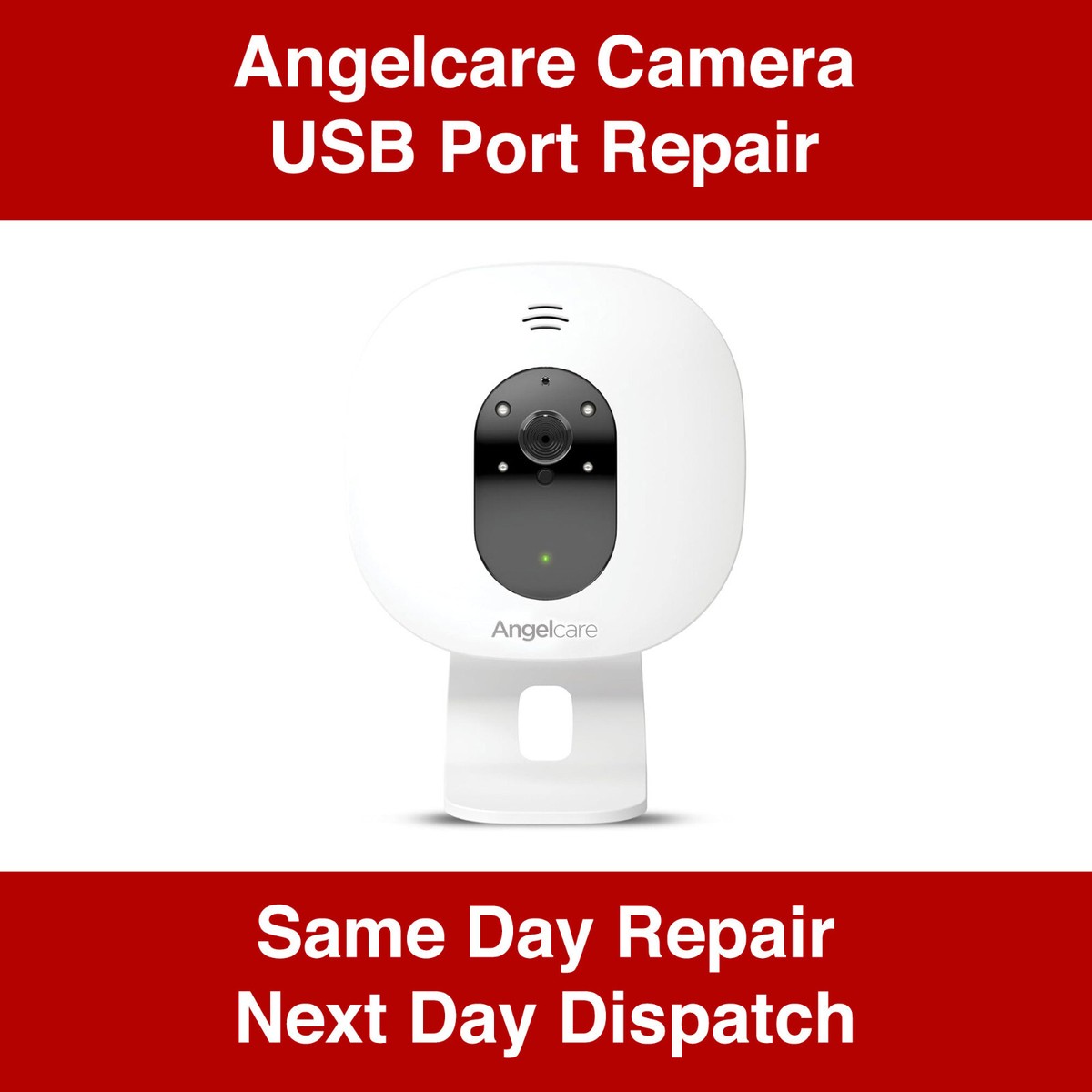 Angelcare Baby Monitor Camera Micro USB Charging Power Port Repair