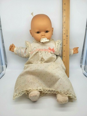 Mi Bebe Mid 1980 S Sounds Doll Girl Baby Infant 16 Lifelike Vintage Spain Ebay