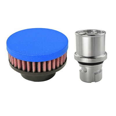 Valve Cover Breather Oil Cap 2015-23 Dodge Challenger SRT Hellcat (Wrinkle Blue)