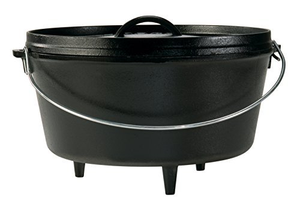 Cast Iron Dutch Oven 8 Qt Campfire Cooking Equipment Tools