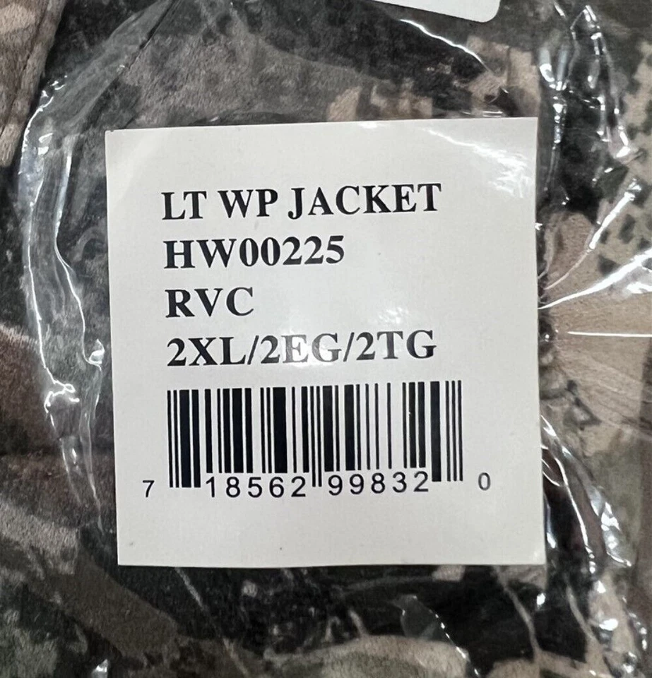 Rocky Venator Camouflage Moisture Wicking Waterproof Suede Zipper Jacket 2XL - Image 4 of 4