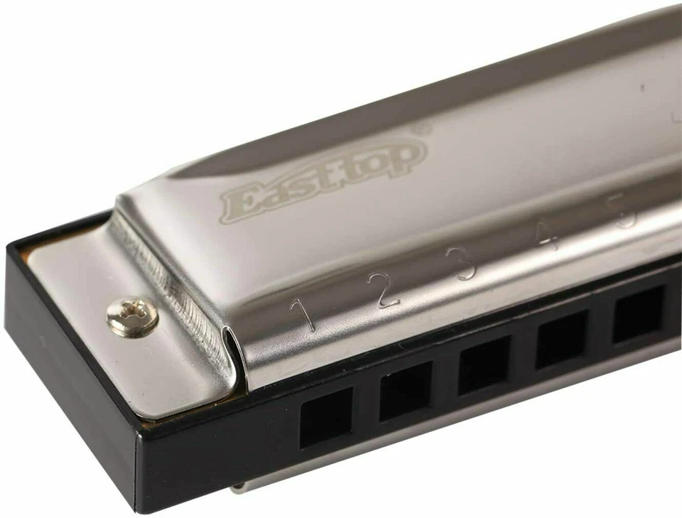 EASTTOP Harmonica set of 7-Pack 10Hole Blues harp mouth organ Diatonic Harmonica - Image 3 of 4