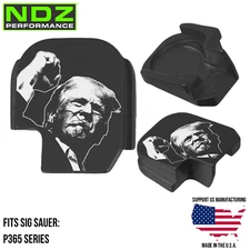 NDZ Limited Edition Trump Fight Sig P365 P365XL X Macro Fuse Slide Cover Plate