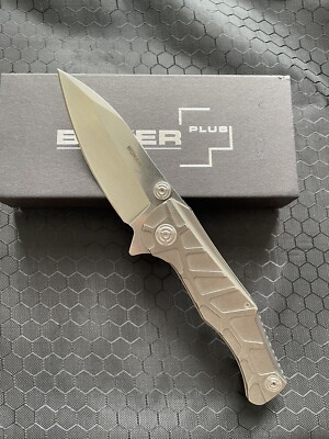 Boker Knives - Dreed - Titanium Scales w/ a 440C Blade.