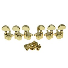 Wilkinson 3x3 Locking Tuners Tuning Keys Pegs for Les Paul or Acoustic Gold