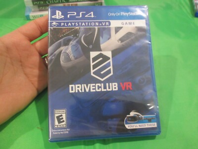 DRIVECLUB VR PS4 PSVR PLAYSTATION 4 RACING US EDITION BRAND NEW  FACTORY SEALED