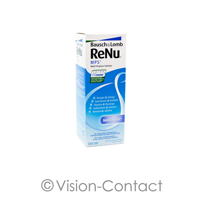 ReNu MPS 1 x 360ml Pflegemittel All in One Kombilösung von Bausch + Lomb