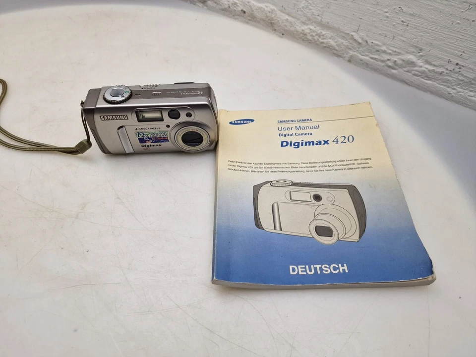 Samsung Digimax420 Digitalkamera 4,0 Megapixel 12xZoom Digitalkamera - Bild 4 von 4