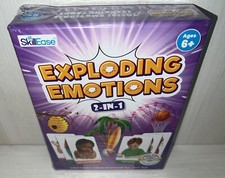 SkillEase Exploding Emotions 2-In-1 Social Emotional Learning Cards/Game NIP