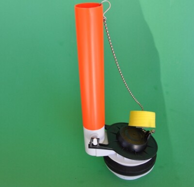 ENVO Toilet 2 in. Flapper Valve Assembly with adjustable Overflow Extension Tube