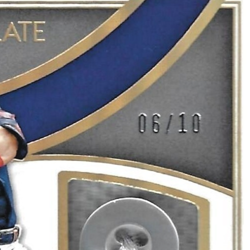 Hunter Renfroe 2022 Panini Immaculate Collection Memorabilia Button 6/10 - Picture 2 of 5