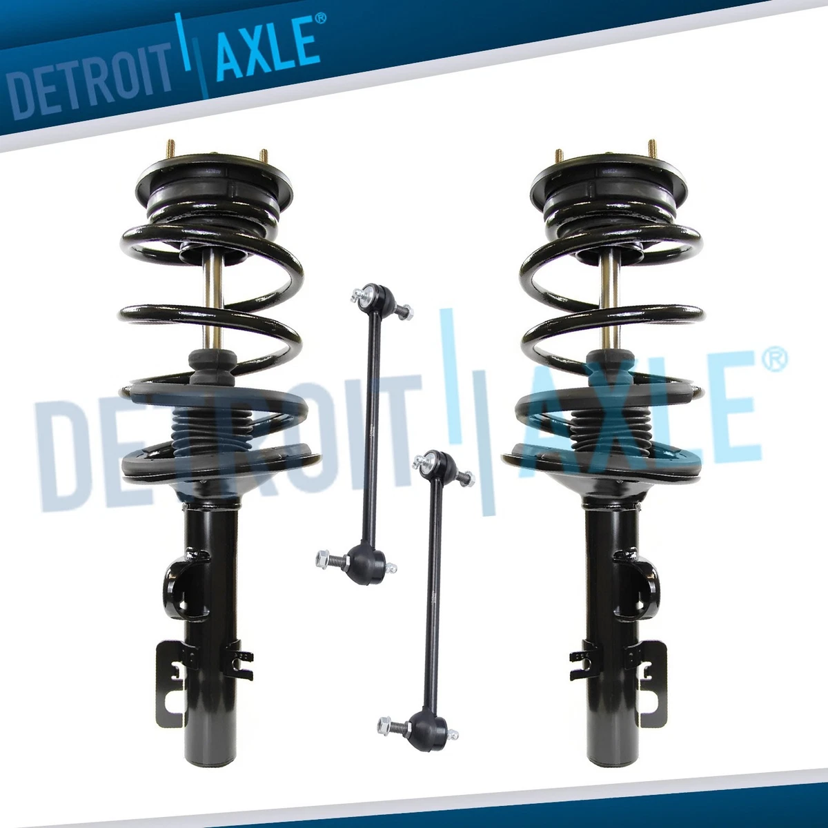 Kit De 8 Brazos De Control Inferiores Delanteros AWD Con Barras Estabilizadoras Y Tirantes – Para Ford Five Hundred, Freestyle Y Montego, Detroit Axle