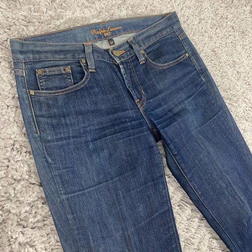 Vintage Polo Ralph Lauren 867 Bootcut Jeans Womens Sz 27 (Actual 30x32) USA Made - Picture 6 of 24
